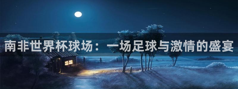 2026世界杯赛：南非世界杯球场：一场足球与激情的盛宴