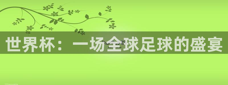 世界杯直播平台：世界杯：一场全球足球的盛宴