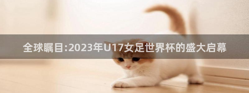 2026世界杯官网：全球瞩目:2023年U17女足世界杯的盛大启幕
